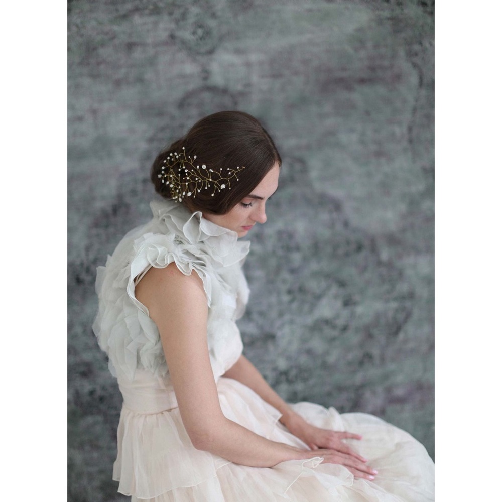 Twigs & Honey Floating Pearl & Bead Hair Wisp